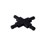 Łącznik Krzyżowy Zasilający Czarny/X-Feed Black 1- fazowy