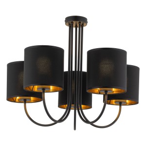 TORENS BLACK LAMPA SUFITOWA 5