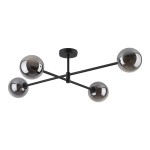 SARIUS BLACK / GRAPHITE LAMPA SUFITOWA 4