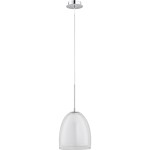 Lampa wisząca ALFA RONDA BIAŁA 1xE27 18cm | 9122