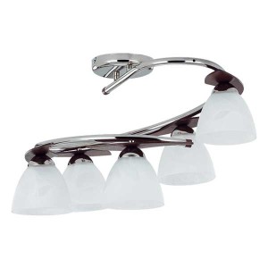 Lampa sufitowa ALFA ARCHIMEDES VENGE śr. 60cm 5x E27 I 11956