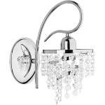 Kinkiet ALFA DIANA CHROM 1xE14 21cm | 18990