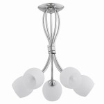 Lampa sufitowa ALFA BUENA CHROM 5xE14 43cm | 20195