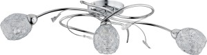 Lampa sufitowa ALFA ORLEAN CHROM 3xE14 70cm | 20383