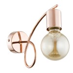 Nowoczesny kinkiet ALFA TANGO COPPER I  24320