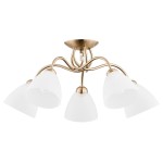Lampa sufitowa ALFA AMARILLO PATYNOWA 5xE27 | 23755