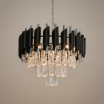 Żyrandol CRISTAL Chrome 5xE14