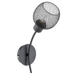 Kinkiet ALFA WATSA CZARNY 1xE27 | 25790
