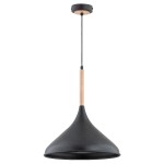 Lampa wisząca ALFA GASOLINA CZARNA 1xE27  | 60642