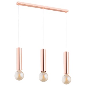 Lampa wiząca ALFA  JAZZ MIEDŹ LISTWA  I  62228