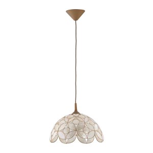 Lampa wisząca ALFA GEORGE ZŁOTA 1xE27 | 15034