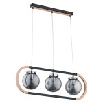 Lampa wisząca ALFA RINO DREWNIANA 3xE14 | 62146