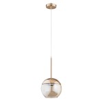 Lampa wisząca ALFA VOLDA ZŁOTA 1xE27 | 60824