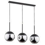 Lampa wisząca ALFA VOLDA CZARNA 3xE27 | 62158