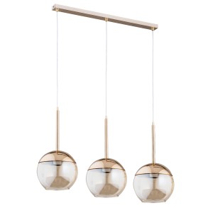 Lampa wisząca ALFA VOLDA ZŁOTA 3xE27 | 62159