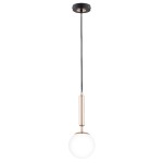 Lampa wisząca ALFA VOLDA PICOLO ZŁOTA 1xE14 | 60924