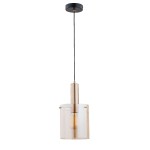 Lampa wisząca ALFA CALENA ZŁOTA 1xE27  | 60826