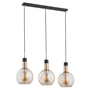Lampa wisząca ALFA MAYA ZŁOTA 3xE27 | 62163