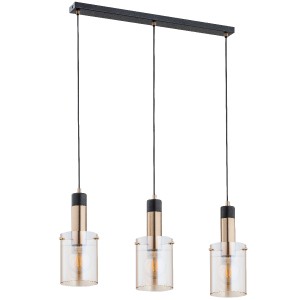Lampa wisząca ALFA BELLA ZŁOTA 3xE27 | 62168