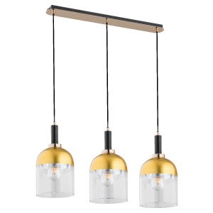 Stylowa lampa wisząca ALFA VENTO 3x E27 | 62189