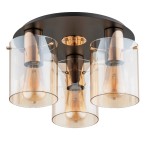 Lampa sufitowa ALFA ATMAN ZŁOTA 3xE27 | 62194