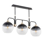 Lampa sufitowa ALFA ALMARY CZARNA 3xE27 | 63002
