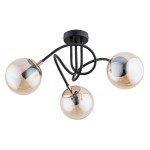 Lampa sufitowa ALFA TECTUS CZARNA 3xE14 | 63021