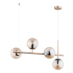 Lampa wisząca ALFA VINCI ZŁOTA 4xE14  | 63040
