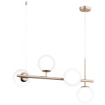 Lampa wisząca ALFA VINCI ZŁOTA 4xE14  | 63083