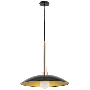 Lampa wisząca ALFA VELIAN CZARNA 1xE27 | 60918