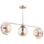 Lampa sufitowa ALFA ASTANA ZŁOTA 3xE14  | 63084