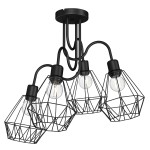 Lampa plafon BERGEN czarny I  0310