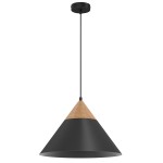Lampa zwis SINGLE czarny I 0449