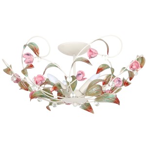 Lampa plafon ROSE beżowy  I  0465