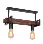 Lampa sufitowa HARD czarny  I  0664