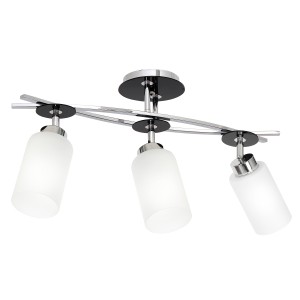 Lampa sufitowa TOKIO czarny - chrom  I  0685