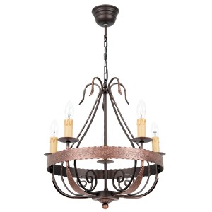 Lampa żyrando LOARA brązowy  I  0746