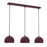 Lampa wisząca Sool  burgund 1218