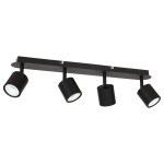 Lampa sufitowa DEMIA czarna 4xGU10 / 1432