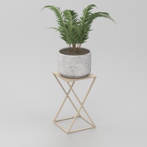 Kwietnik Flower stand Column B beżowy 1444