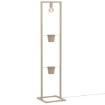 Lampa podłogowa Flores beżowa 1xE27  / 1508