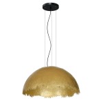 Lampa wisząca COMPO RUGGDE złoty 1xE27 / 1631