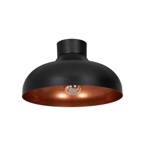 Lampa sufitowa BASCA czarny-miedziany 1xE27 / 1734