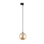 Lampa TRACER TRÓJOBWODOWY BLACK AMBER GLASS 1XG9  /  11663