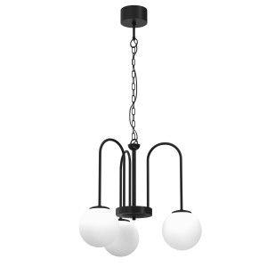 Lampa wisząca CAMBRIDGE czarny 3xE14 /  3194