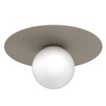Lampa plafon FLAT beżowy 1xE27 /  3306