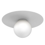 Lampa plafon FLAT biały  1xE27  /  3307
