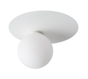 Plafon / kinkiet kula biały  ARGON 1 koło 33262