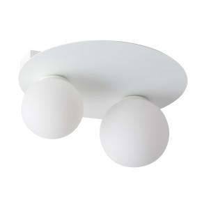 Plafon kule biały ARGON 2 koło 33265