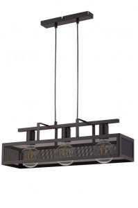 Lampa wisząca ALBERT 3 czarny  32173